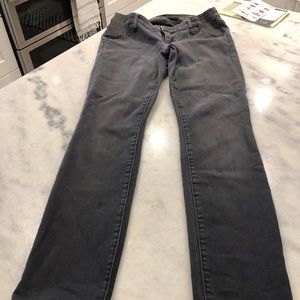 Gap 1969 Maternity Slim Straight Grey Jeans 27